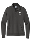 Nike Women's Club Fleece Sleeve Swoosh 1/2-Zip